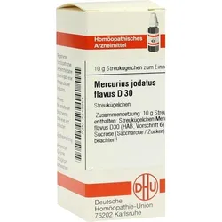 Mercurius Jodat. Flavus D30 Globuli