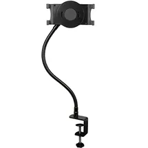 Startech Schwanenhals Tablet Halter für Apple iPad, Microsoft Surface, Microsoft Surface Pro Schwarz