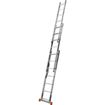 Krause Aluminium-Vielzweckleiter CORDA Globus mit Treppenfunktion 5,10 m