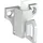 arlu Oberlichtschnapper Aluminium Silber
