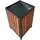 QLS Mülleimer 60 l Schwarz