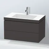 Duravit L-Cube Unterschrank, 2 Schubkästen