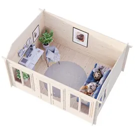 Palmako Claudia Gartenhaus 4 x 3 m Natur