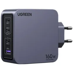 UGREEN Ladegerät Nexode Pro 160W GaN Adapter mit USB-C Ladekabel