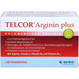 Quiris Healthcare GmbH & Co KG Telcor Arginin plus Filmtabletten 120 St.