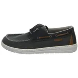 Rieker Herren Slipper schwarz - Grau