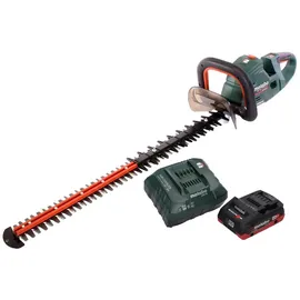 Metabo HS 18 LTX BL 75 Akku Heckenschere 18 V 75 cm Brushless + 1x Akku 4,0 Ah + Ladegerät