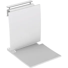 Hewi Einhängesitz mit Rückenlehne weiß 350 x 449 x 469 mm
