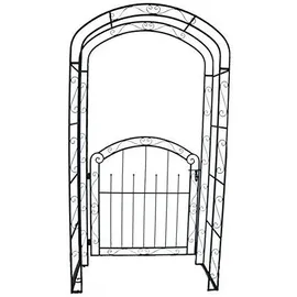 Garden Pleasure Pforte mit Rosenbogen MAYON, Metall, Rost-Optik