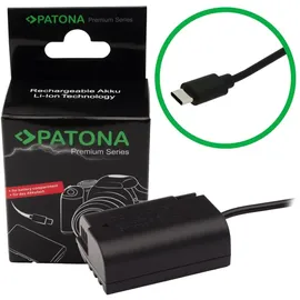 PATONA Premium USB-C Input Akku-Adapter für Panasonic DMW