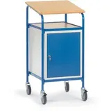 FETRA Rollpult 5836 mit Schreibfläche und Stahlschrank