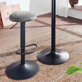 Wohnling Barhocker WL6.194 58 - 79 cm Grau