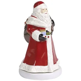Villeroy & Boch Nostalgic Melody Santa 9 x 9 x 15 cm rot