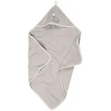 Playshoes Kapuzenhandtuch Frottee-Kapuzentuch Elefant grau