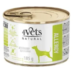 4 Vets Dog Allergy 12x185g