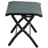 Brafab Andy Gartenhocker 46 x 42 x 46 cm grau/schwarz klappbar