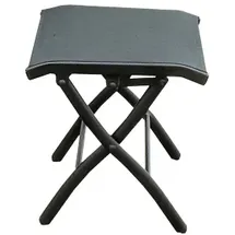 Brafab Andy Gartenhocker 46 x 42 x 46 cm grau/schwarz klappbar