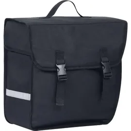 vidaXL Fahrradtasche Gepäckträger 21 l schwarz
