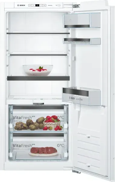 Bosch KIF41SDD0 Serie 8, Einbau-Kühlschrank, 122.5 x 56 cm, Flachscharnier mit Softeinzug