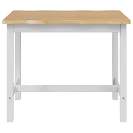 vidaXL Bartisch EKAI 112 x 70 x 91 cm Weiß