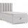 Best For Home Boxspringbett mit Bettkasten Trinity K10-SINGLE 70x200 Bonellfederkern inkl. Topper | Silber | Silber