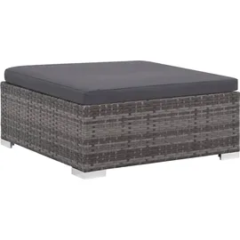 vidaXL Garten-Lounge-Set 8-tlg. grau
