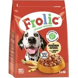 Frolic Hunde Trockenfutter mit frischem Geflügel 3x2,6kg