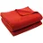 Soft-Fleece Decke 160 x 200 cm rust