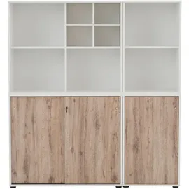 Schildmeyer Serie 400 Aktenschrank 151,1 x 41 x 151 braun