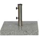 Siena Garden Schirmständer Granit 50 x 50 cm Grau