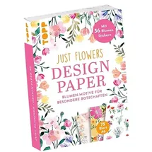 TOPP Design Paper Just Flowers A6