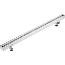 TRIZERATOP Duschrinne Schlitz-duschrinne, 90 cm,Rostfreies Stahl, Schlitz-duschrinne, 90 cm grau