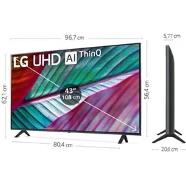 LG 43UR78006LK 43" 4K UHD TV UR78