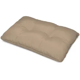Beautissu Kissenbezug Lounge 60 x 40 cm Beige
