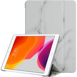 Cadorabo Tablet Book Hülle Bunter Marmor (iPad Pro 10.5), Tablet Hülle, Weiss