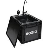 boxio Waschbecken 40 x 30 cm Schwarz