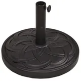Garden Pleasure Sonnenschirmständer 504225 schwarz, Metall