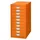 BISLEY MultiDrawer Schubladenschrank 27,9 x 59 x 38 cm orange