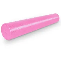 ProsourceFit High Density Foam Rollers 36 - inches long,Firm Full Body Athletic Massage Tool for Back Stretching, Yoga, Pilates, Post Workout Muscle Recuperation, Pink