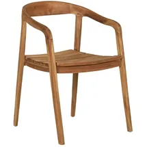 Esszimmerstuhl Otero Teak braun 2er Set