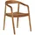 Esszimmerstuhl Otero Teak braun 2er Set