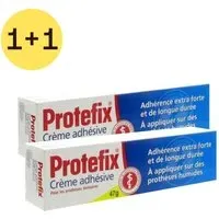 Protefix Crème Adhésive X-Fort 1+1 GRATUIT PROMO 2x40 ml