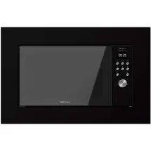 Cecotec Einbau-Mikrowellen mit Teller GrandHeat 2000 Built-in Black.