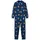 vidaXL Kinder-Schlafanzug Einteiler Jeansblau 104