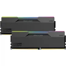 Klevv CRAS V DDR5 RGB 32GB (2X 16GB) 6000MH/z CL28 Gaming-Arbeitsspeicher-Kit XMP 3.0 Hochleistungs-Übertaktung 28-36-36-76 – Schnelleres Gaming mit extrem niedrigem CL28