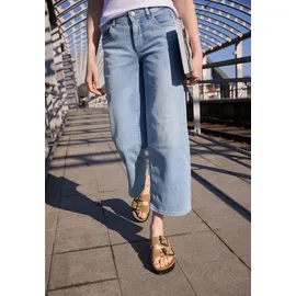 street one studio Bleached Wide Leg Jeans, Ultra bleach random), 34 - 34W / 28L