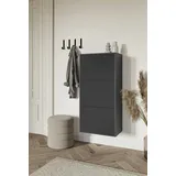 Selsey Veldio 50 x 103 x 30 cm hängend schwarz matt / schwarz