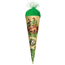 ROTH Schultüte 35cm rund Tüllverschluss - Zuckertüte Schulanfang