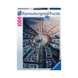 Ravensburger Puzzle Puzzle Paris von Oben, 1.000 Teile, Puzzleteile