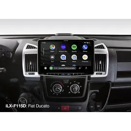 Alpine iLX-F115DU8 - Autoradio mit 11-Zoll-Touchscreen, DAB+, 1-DIN Einbaugehäuse, Wireless Apple Carplay und Android Auto Unterstützung f...